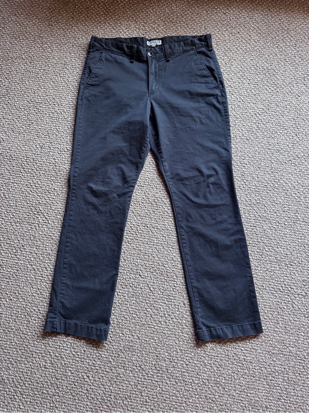 Express Men's Black Chino Pants